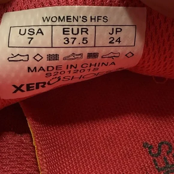 Women’s size 7-Xero Shoes HFS Minimalist Running Athletic Shoes Barefoot Sneaker - Picture 8 of 9